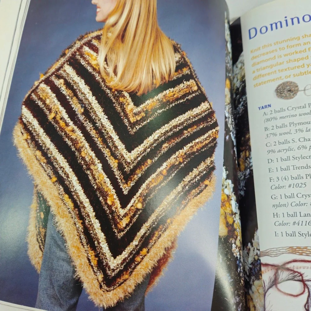 Knitting‎ Crochet Pattern Book Lot Boye Chic Knits Guide to Creating Hip Knits